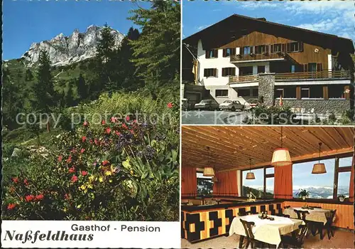 Hermagor Kaernten Nassfeldhaus Gasthaus Pension Kat. Hermagor Pressegger See