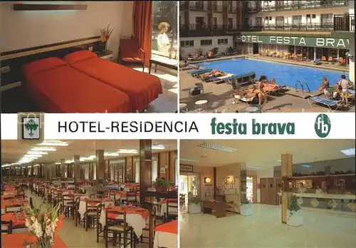 Lloret de Mar Hotel Residencia Festa Brava Kat. Costa Brava Spanien