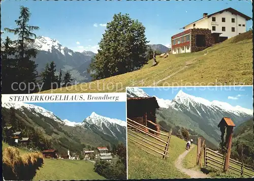 Steinerkogelhaus Gruenberg Penken B Kolm Weg Steinerkogel Kat. Brandberg Zillertal