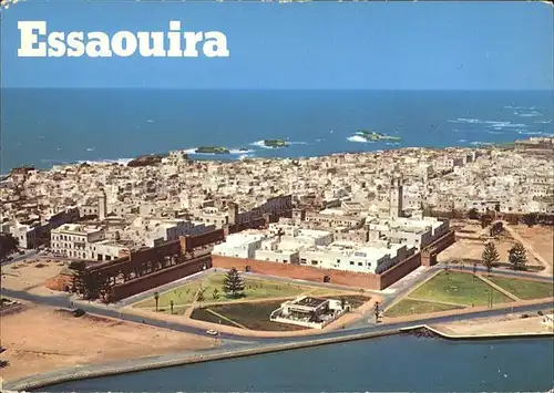Essaouira Fliegeraufnahme Kat. Marokko