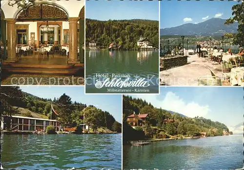 Millstaettersee Hotel Pension Schlossvilla  Kat. Oesterreich