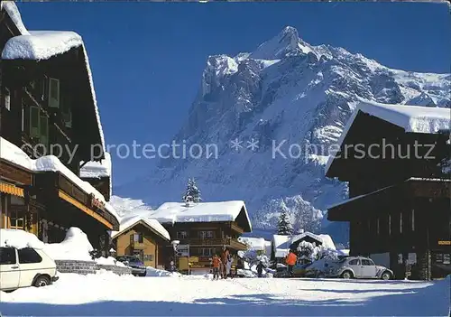 Grindelwald Wetterhorn Kat. Grindelwald