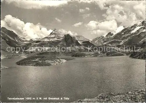 Tannalp Tannalpstausee Graustock Titlis Kat. Melchsee Frutt