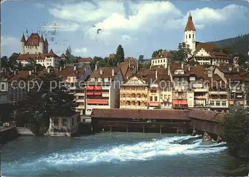 Thun BE Schloss Kirche Kat. Thun