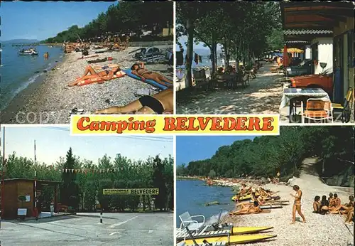 Lazise Lago di Garda Camping Belvedere Kat. Lazise