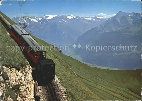Brienz Rothornbahn Meiringen Oberhasli Kat. Eisenbahn