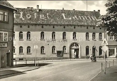 Dietharz Tambach Hotel zum Lamm mit Kurlichtspiele Kat. Tambach Dietharz
