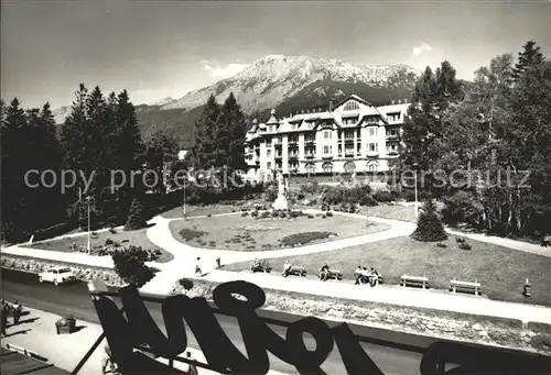 Vysoke Tatry Hotel Grand in Stary Kat. Slowakische Republik