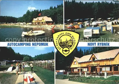 Rybnik Tschechische Republik Camping Nepomuk Minigolf Kat. Tschechische Republik