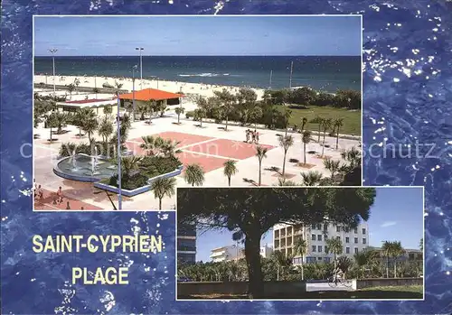 Saint Cyprien Plage  Kat. Saint Cyprien Pyrenees Orientales