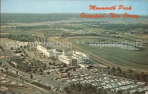 New Jersey Monmouth Park Oceanport Air view Kat. United States