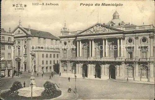Lisboa Praca do Municipio Kat. Portugal