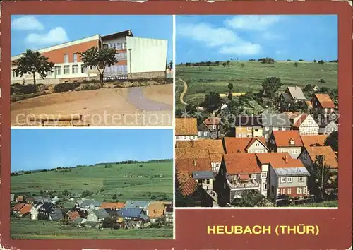 Heubach Thueringen FDGB Erhlungsheim Hermann Duncker Teilansichten Kat. Hildburghausen