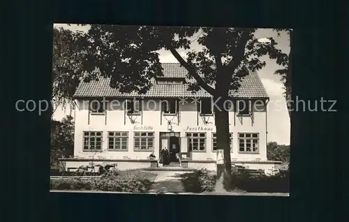 Markgrafenheide Gaststaette Forsthaus Kat. Rostock Mecklenburg Vorpommern