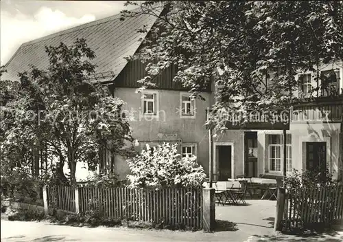 Waltersdorfer Muehle Gasthaus Stiller Fritz Kat. Neustadt Sachsen