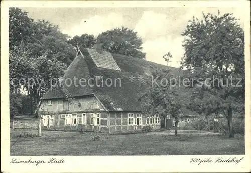 Lueneburger Heide 300jaehriger Heidehof Kat. Walsrode