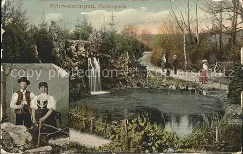 Schwenningen Neckar Neckarsprung Trachten / Villingen-Schwenningen /Schwarzwald-Baar-Kreis LKR