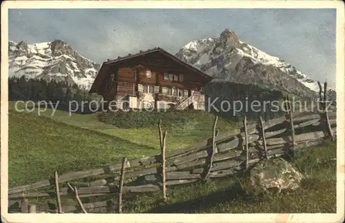 Adelboden Bauernhaus Kat. Adelboden