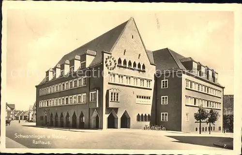 Schwenningen Neckar Rathaus / Villingen-Schwenningen /Schwarzwald-Baar-Kreis LKR