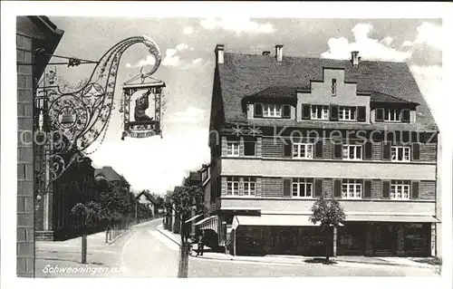 Schwenningen Neckar Strassenpartie / Villingen-Schwenningen /Schwarzwald-Baar-Kreis LKR