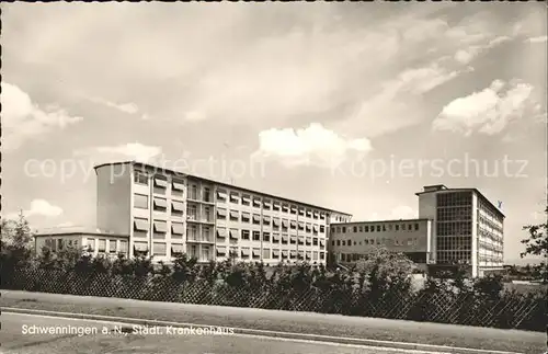 Schwenningen Neckar Staedtisches Krankenhaus / Villingen-Schwenningen /Schwarzwald-Baar-Kreis LKR