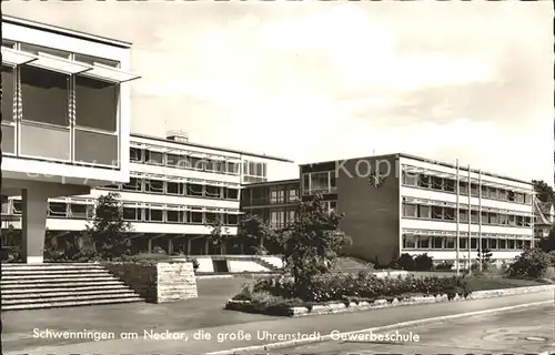 Schwenningen Neckar Gewerbeschule Uhrenstadt / Villingen-Schwenningen /Schwarzwald-Baar-Kreis LKR