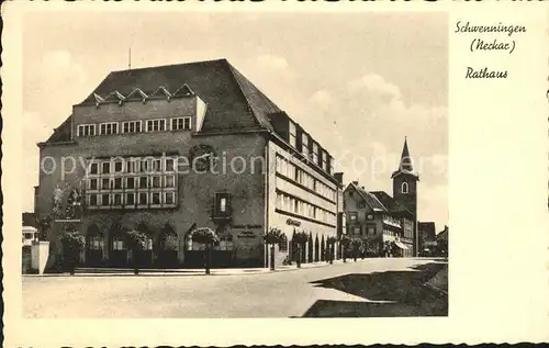 Schwenningen Neckar Rathaus / Villingen-Schwenningen /Schwarzwald-Baar-Kreis LKR