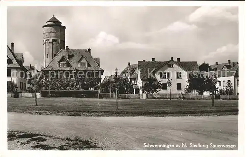 Schwenningen Neckar Siedlung Sauerwasen / Villingen-Schwenningen /Schwarzwald-Baar-Kreis LKR