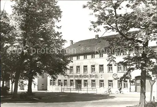 Zoeblitz Sachsen Hotel zum Weissen Hirsch Kat. Zoeblitz