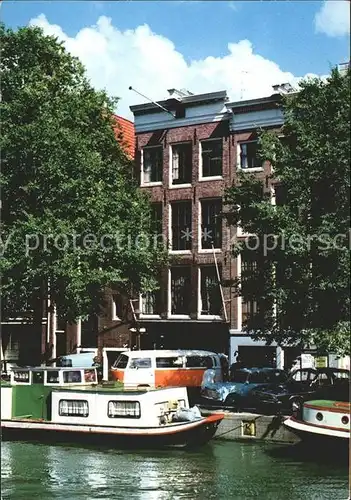 Amsterdam Niederlande Anne Frank Huis Voorzijde  Kat. Amsterdam