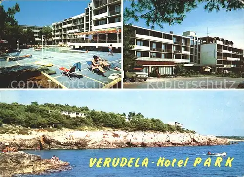 Verudela Hotel Park Swimmingpool Panorama Kat. Pula