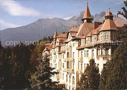 Vysoke Tatry Grand Hotel Praha Kat. Slowakische Republik