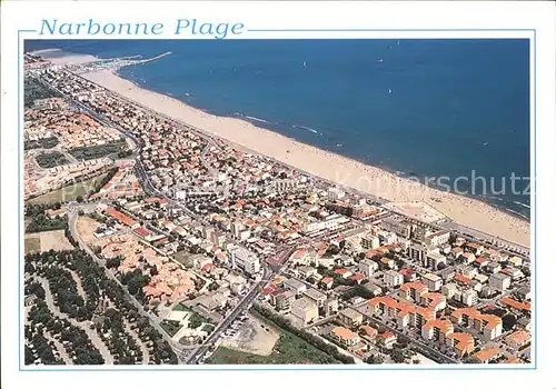 Narbonne Plage Fliegeraufnahme  Kat. Narbonne