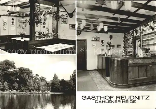 Dahlener Heide Gasthaus Reudnitz Kat. Dahlen Sachsen