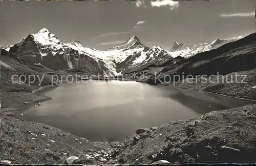 Grindelwald Bachsee am Faulhorn Alpenpanorama Kat. Grindelwald