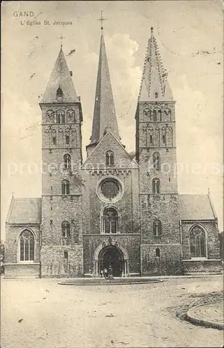 Gand Belgien Eglise St Jacques Kat. Gent Flandern