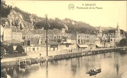 Dinant Wallonie Promenade de la Meuse Kat. Dinant