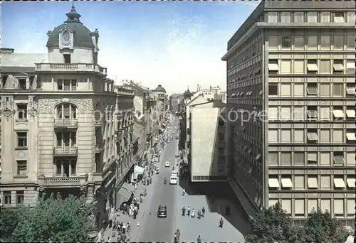 Beograd Belgrad Knez Mihailova ulica Kat. Serbien