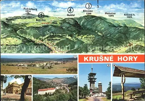 Krusne Hory Fichtelberg Neklid Klinovec Meluzina Jachymov Bozi Dar  Kat. Tschechische Republik