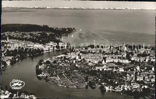 Konstanz Bodensee Fliegeraufnahme Kat. Konstanz