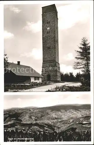 Brandenkopf Brandenkopfturm Harmersbachtal Kat. Oberharmersbach