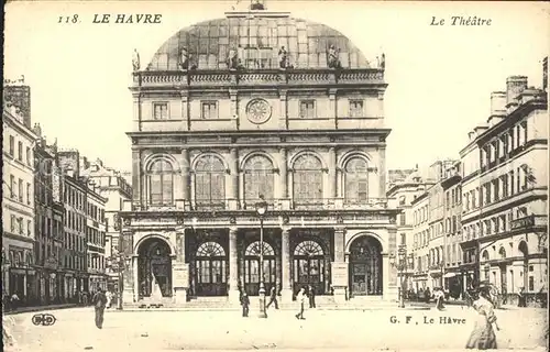 Le Havre Theatre Kat. Le Havre