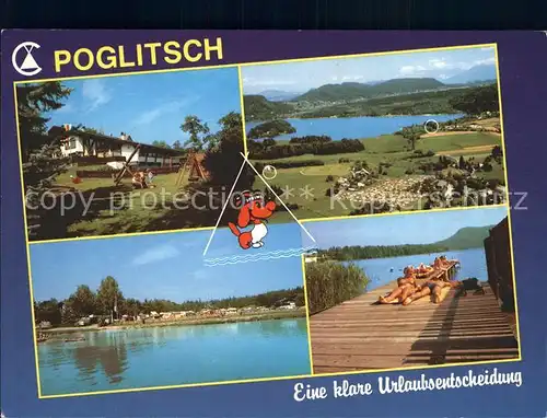 Faak am See Finkenstein Campingplatz Poglitsch Kat. Finkenstein am Faaker See