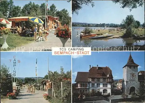 Sempach LU TCS Camping  Kat. Sempach