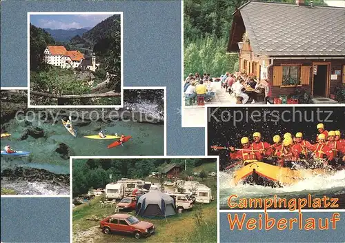 Grossreifling Steiermark Campingplatz Weiberlauf Kajak Kat. Landl