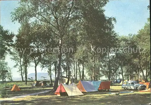 Balaton Plattensee Zeltplatz Kat. Ungarn