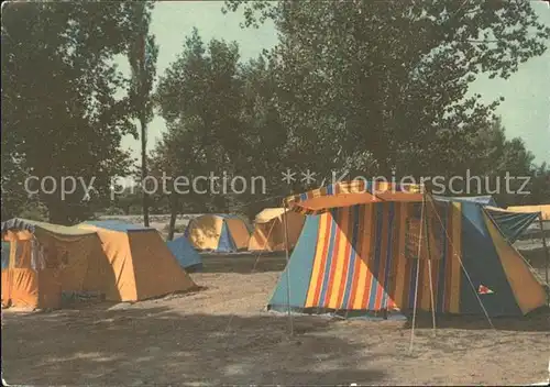 Balaton Plattensee Zeltplatz Kat. Ungarn