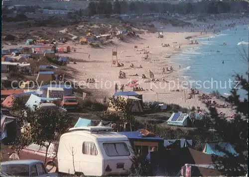 Arkutino Campingplatz Strand / Bulgarien /