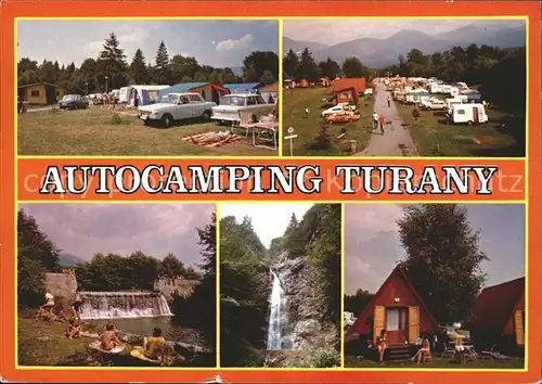 Turany Autocamping Wasserfall Kat. Slowakei