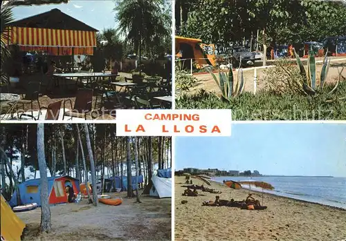 Tarragona Camping La Llosa Strand Restaurant Kat. Costa Dorada Spanien